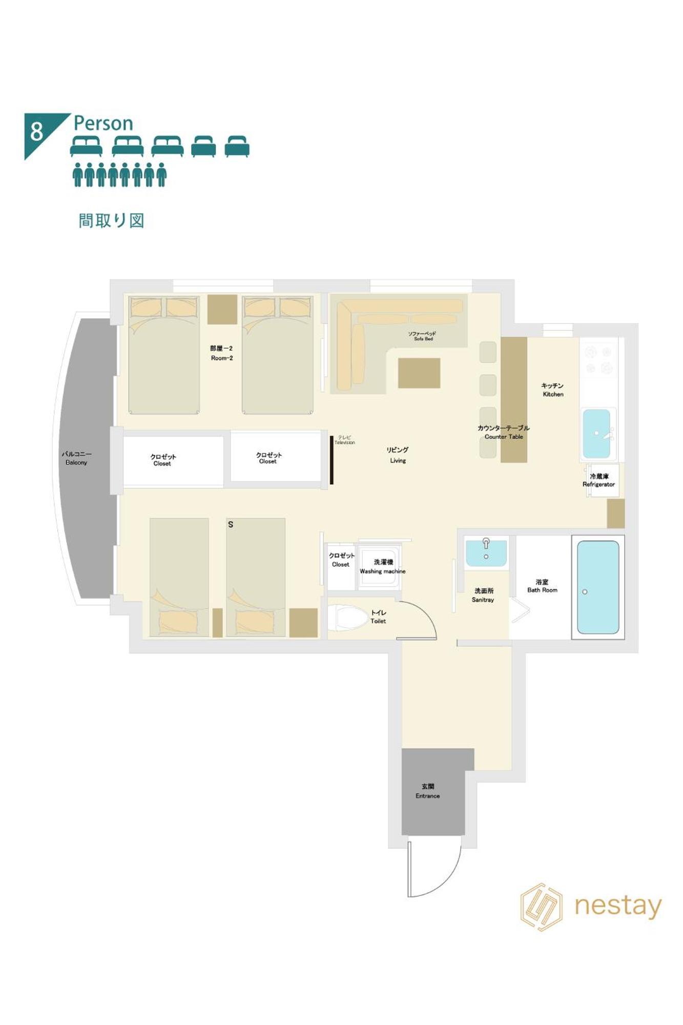 Nestay Apartment Tokyo Akihabara Eksteriør bilde